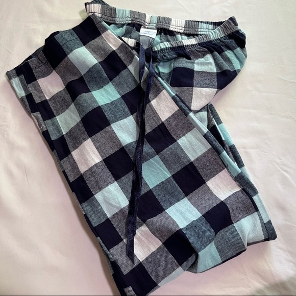 Croft & Borrow SZ Small Pajamas Plaid Black White Plaid 100% Cotton - Picture 14 of 15